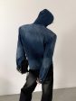 [AutumnWind]  high street hooded denim jacket na810 Sale