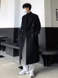 [MRCYC] Loose Black Coat na727 Online Sale