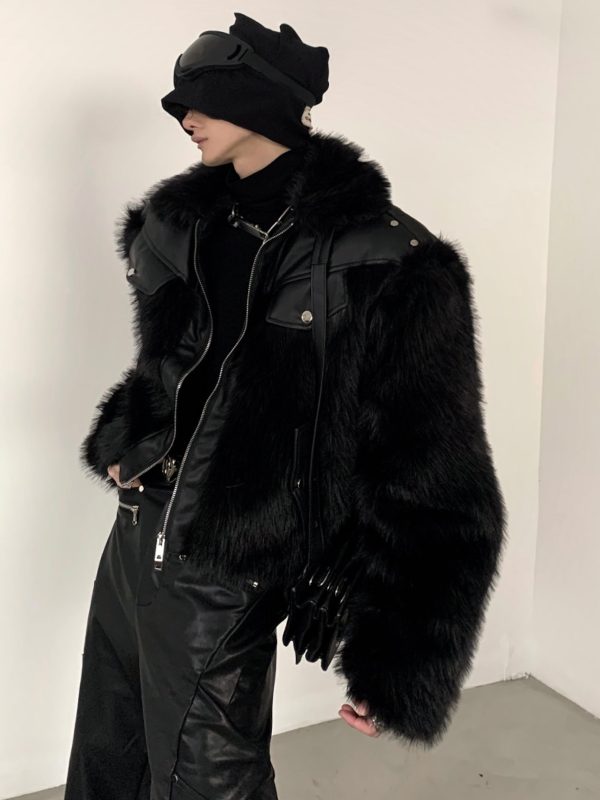 [AutumnWind]  mink design sense fur jacket na815 Online Hot Sale