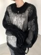 [AutumnWind] Black and White Clash Design Knit Sweater na811 For Sale