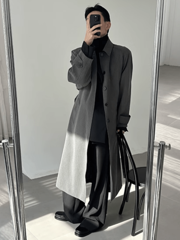 [COLN]  The lushness long trench coat na770 Online now