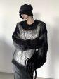 [AutumnWind] Black and White Clash Design Knit Sweater na811 For Sale