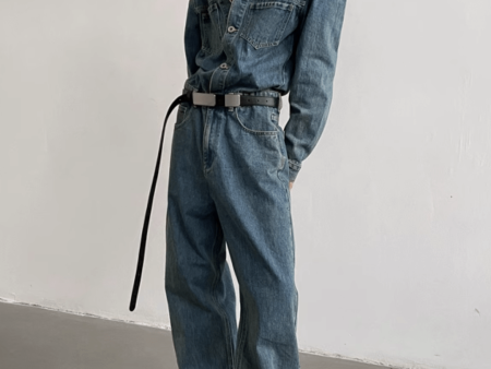 [GENESISBOY] denim overalls na773 Sale