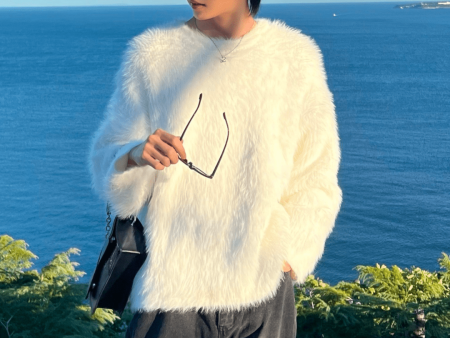 [luxe__05] mink hair trend sweater na718 Cheap