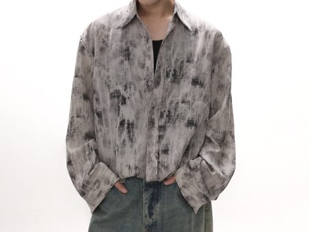 [GIBBYCNA] Vintage long-sleeved shirt na1037 Fashion