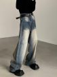 [AutumnWind] Vintage Washed Blue Jeans na966 Hot on Sale