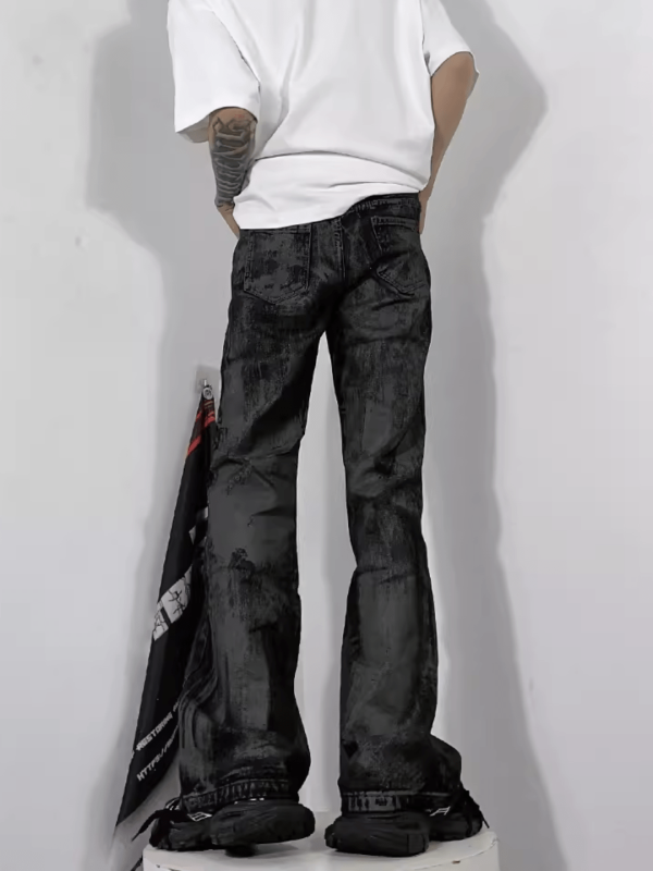 [76STREET] High Street Stacked Long Pants na998 Sale