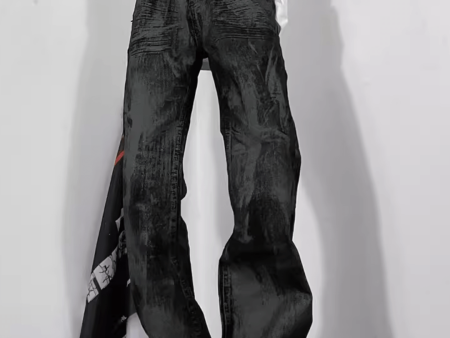 [76STREET] High Street Stacked Long Pants na998 Sale